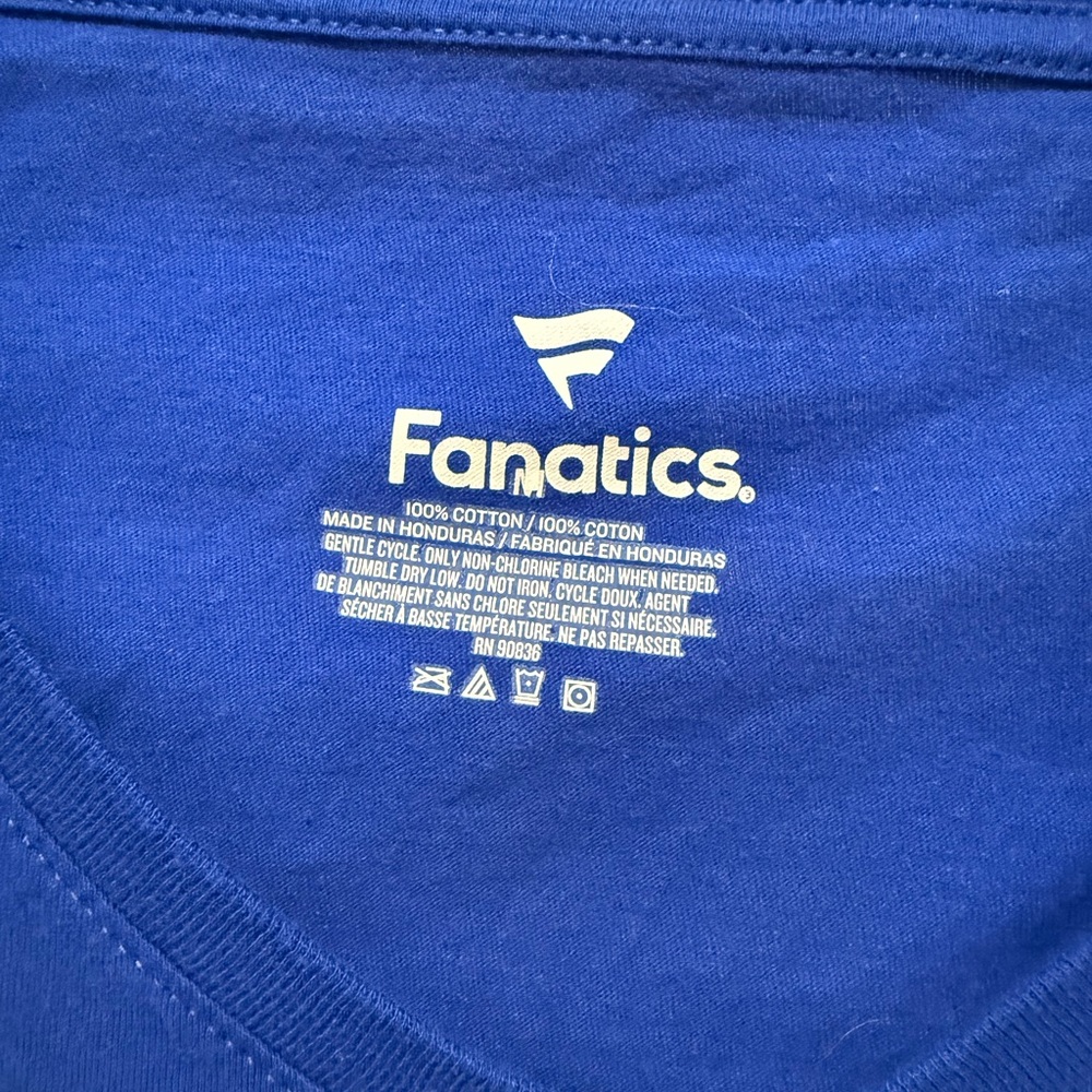 Fanatics Blue SMU Mustangs Long Sleeve Tee - Picture 2 of 3